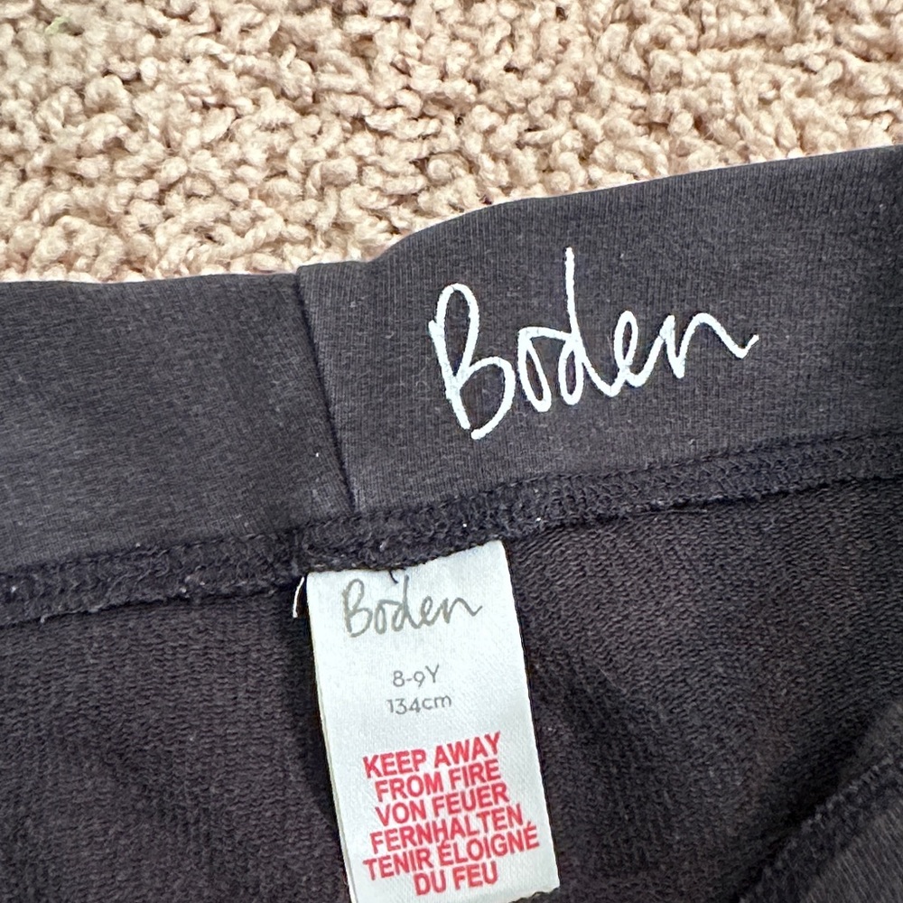 Boden Blue and Gray Leggings Stretchy Athletic Bottoms - Picture 4 of 5